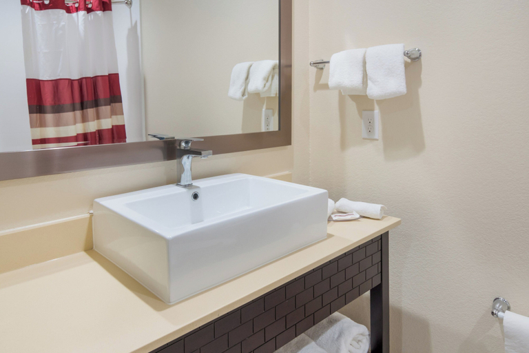 Bathroom 4, Red Roof Inn PLUS+ Fort Worth - Burleson, Fort Worth