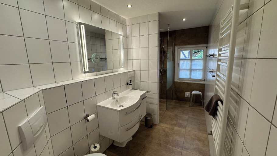 Bathroom 5, Waldgasthaus & Pension Christianental, Harz