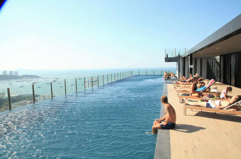 Pool 2, Central Pattaya Modern Escape With Infinity Pool, Pattaya