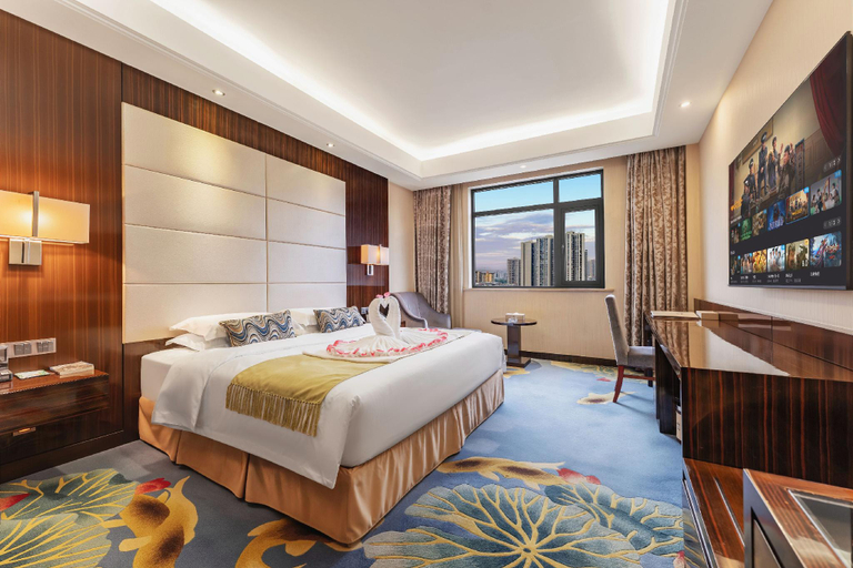 Bedroom 2, インターナショナルホテル, Nanchong