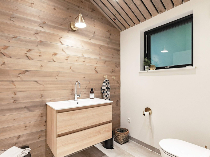 Bathroom 3, 5 Star Holiday Home in Hals, Aalborg