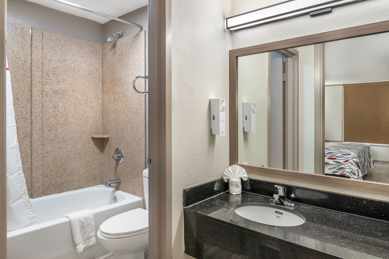 Bathroom 3, Red Roof Inn Richmond, VA, Richmond