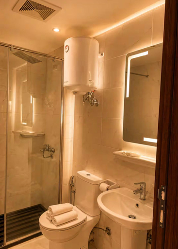 Bathroom 2, Pyramids Gate Hotel& jacuzzi, Al-Ahram