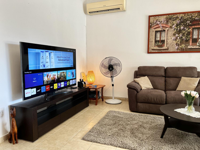 Shared lounge/TV area 4, STAY Agapi Sea view Villa
