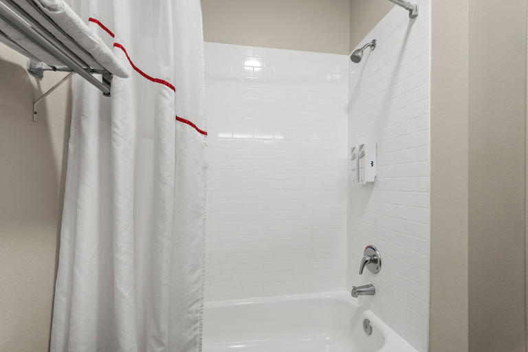 Bathroom 4, Red Roof Inn Baton Rouge, East Baton Rouge