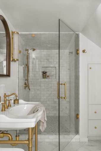 Bathroom 3, The Craft House Inn, Santa Barbara