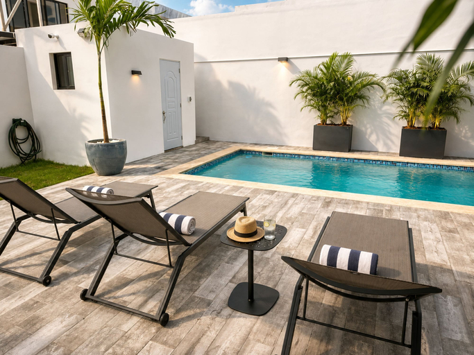 Room 5, Private Pool Villa 3BR Gated 10 Min Downtown, Salvaleon de Higuey
