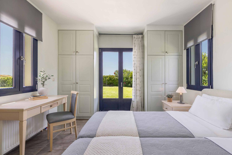 Bedroom 3, Villa Nissaki, Ionian Islands