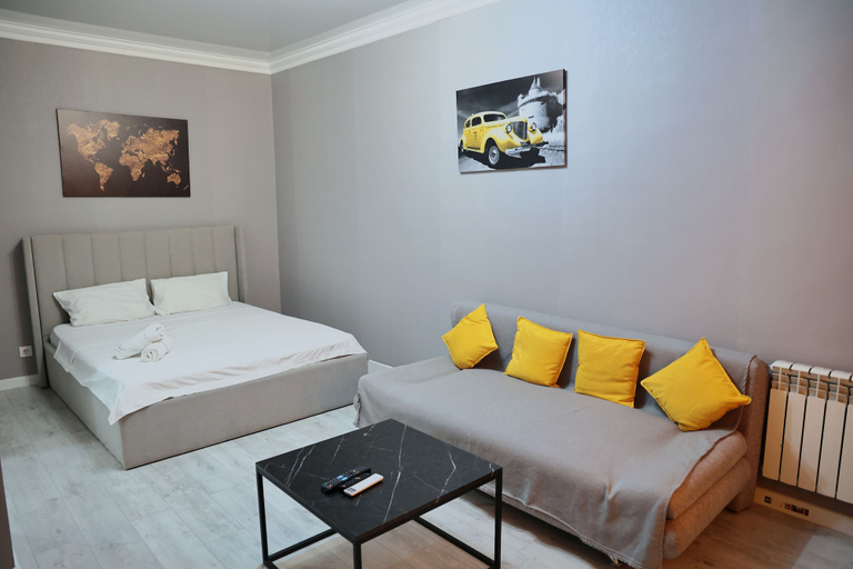 Bedroom 3, Prego apartments Almatau, Astana City