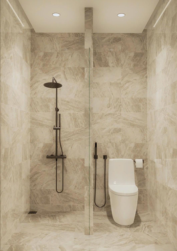 Bathroom 4, KAS Eliana Luxury Hotel, District 1