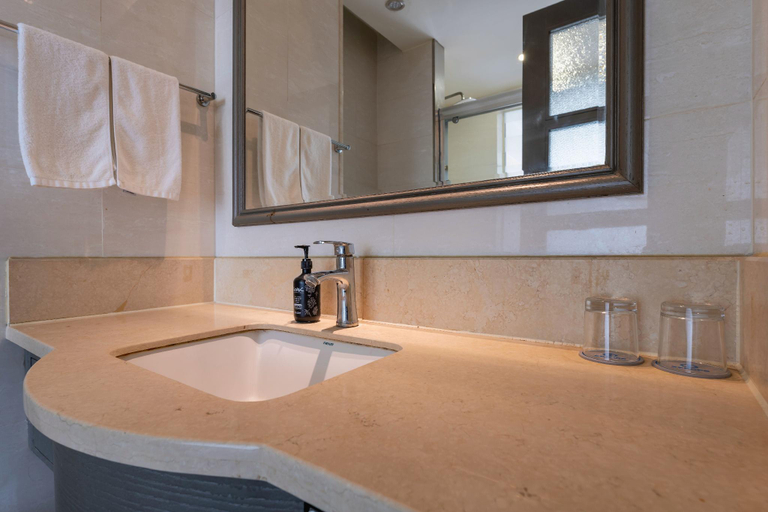 Bathroom, Beijing Mingchen Holiday Hotel (Shunyi Shiyuan Branch), Beijing