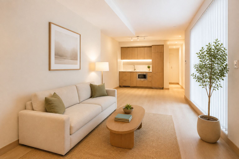 Living area, Northmere Hotel & Suites, Toronto
