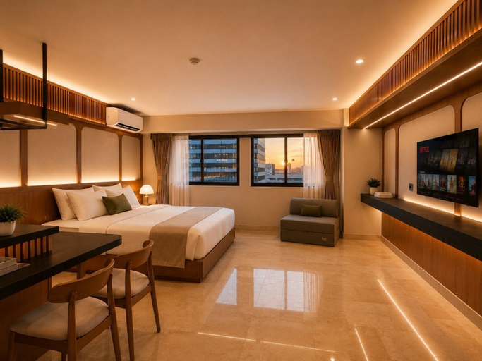 Room 4, Solana Primo By SanLiving - Senayan, Jakarta Pusat