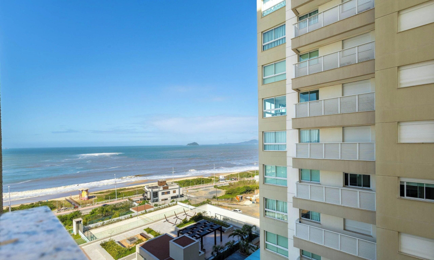 Property grounds, Apt w/ Balcony, BBQ & sea View Shc0801, Piçarras