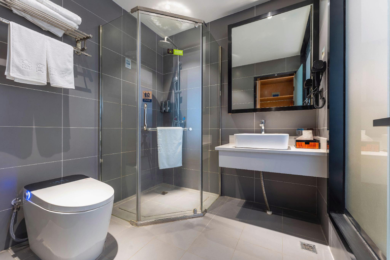 Bathroom 3, Yisu Hotel (Cixi Guanhaiwei Branch), Ningbo