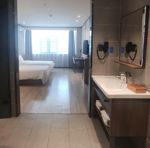 Bathroom 4, Hanting Hotel Jiujiang Wuning Jiuling Avenue, Jiujiang