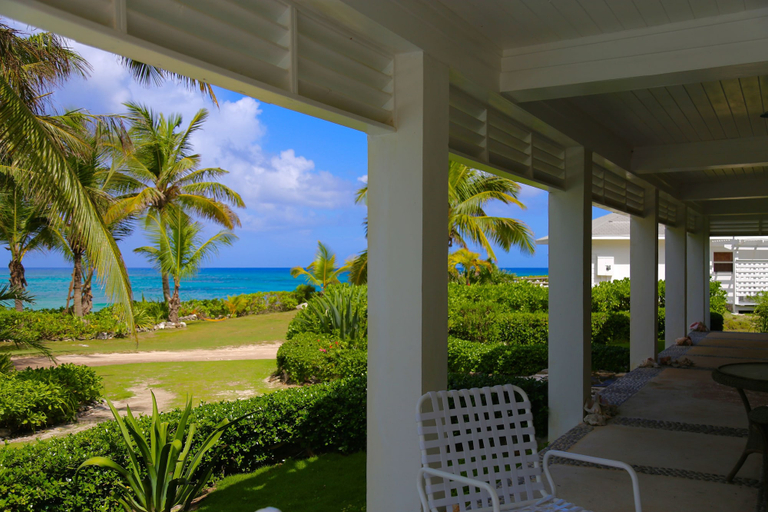 Terrace/patio, Alfred - Private - 2br Beachfront Home With Pool Solar Banks Rd 5 Bedroom Home