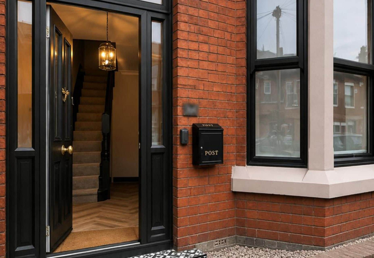 Exterior detail, Smart 3 Bed House, Minutes From Penny Lane, Sefton