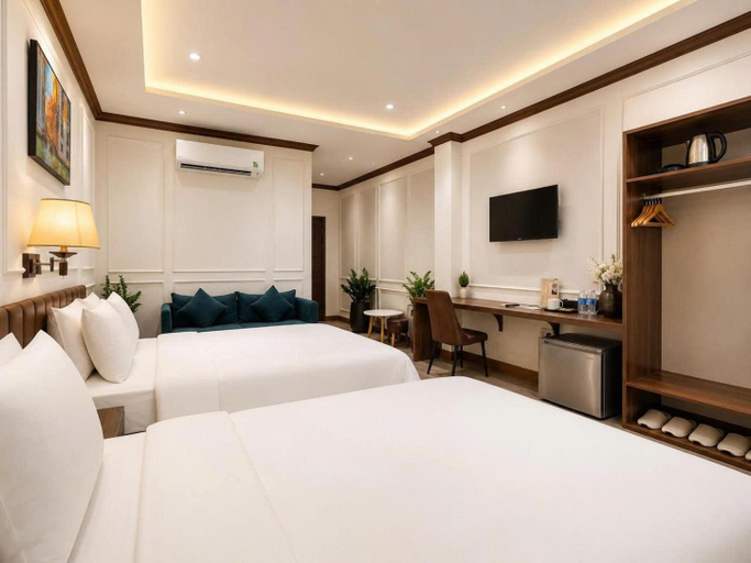 Bedroom 2, Kas Ancient Boutique Hotel - Ben Thanh Market, District 1