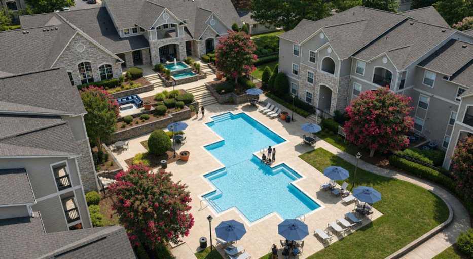 Outdoor pool 5, Landing Amazing 3BD in Patterson Place, Durham