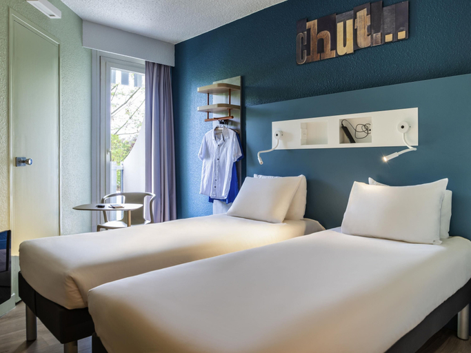 Bedroom 2, ibis budget Saint Ouen l'Aumône, Val-d'Oise