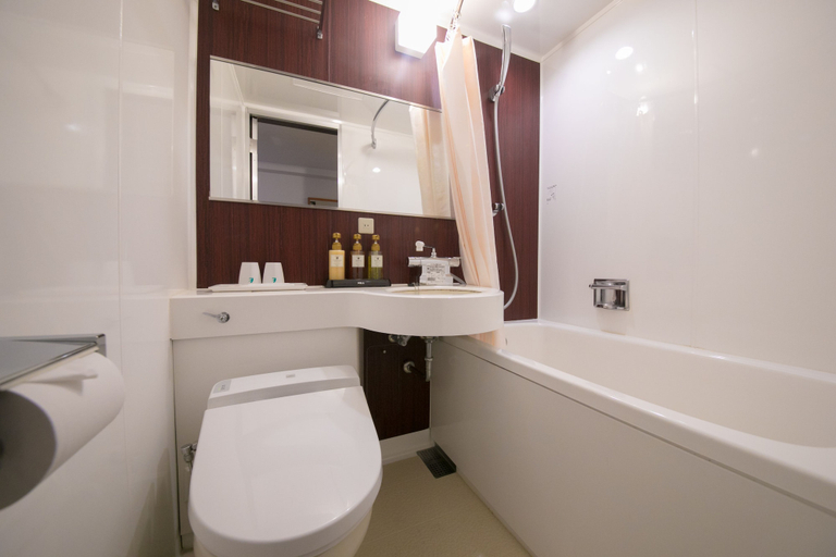 Bathroom 4, Green Hotel Yes Ohmi Hachiman, Ōmihachiman