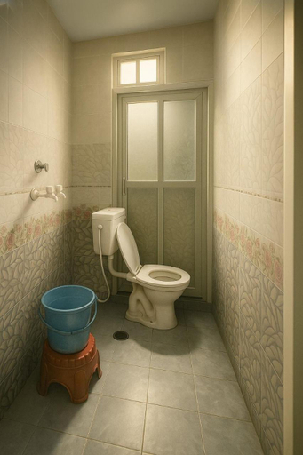 Bathroom 3, Ramam Hotel by Naavagat, Faizabad