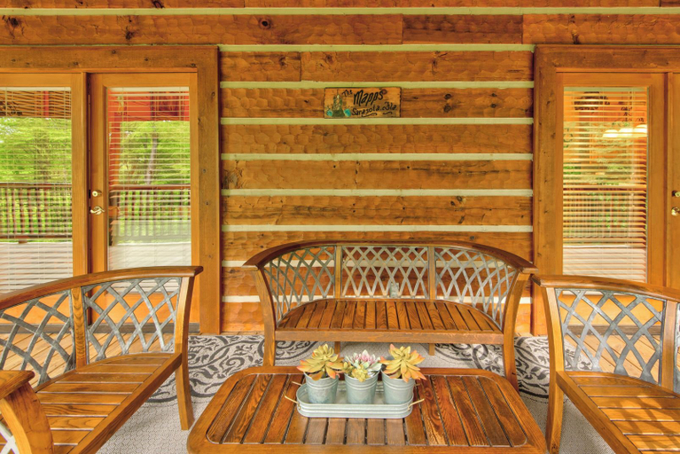 Interior 2, Hebron Falls Cabin, Watauga