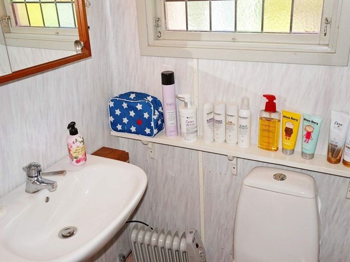 Bathroom, 6 Person Holiday Home in Loderup, Ystad