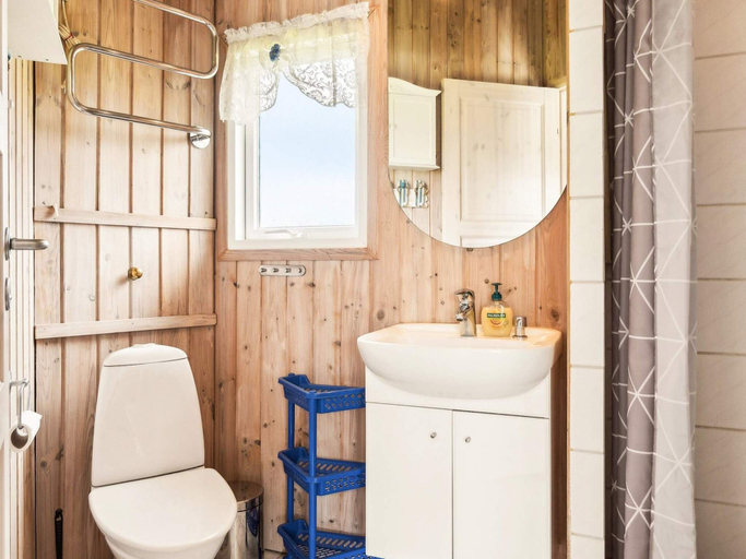 Bathroom, 4 Person Holiday Home in Vinderup, Holstebro