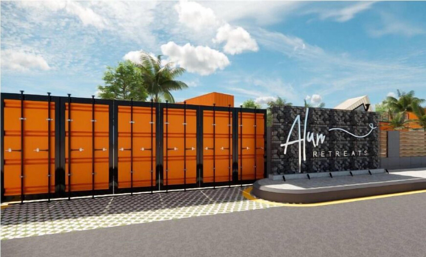 Front of property, ALUN Retreat, Manjung