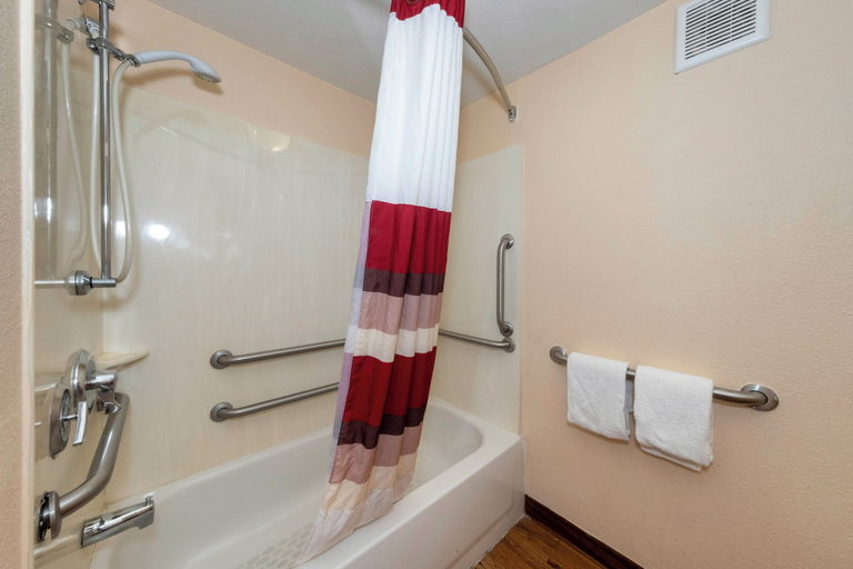 Bathroom 4, Red Roof Inn Chicago - Lansing, Cook