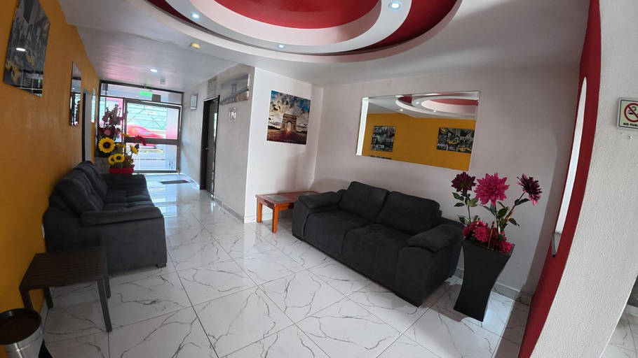 Public Area, Hotel Rossel Plaza, Mexico City