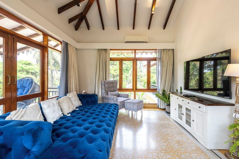 Living area 3, Staymaster Shangrila-4BR Private villa, North Goa