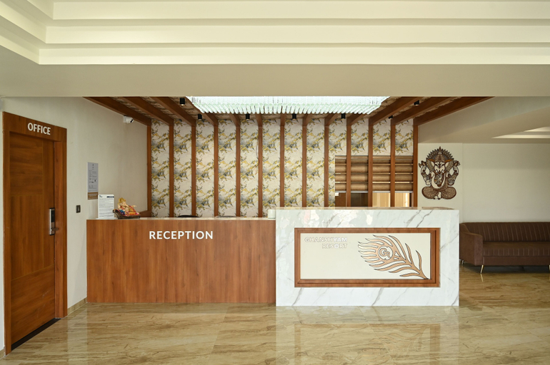 Lobby, Ghanshyam Resort, Dahod