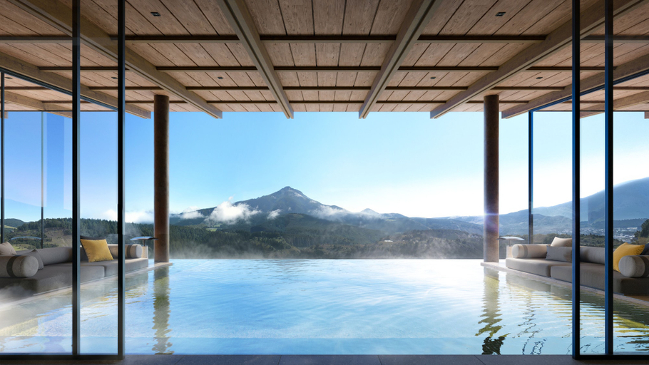 Mountain view, seven x seven YUFUIN, Yufu
