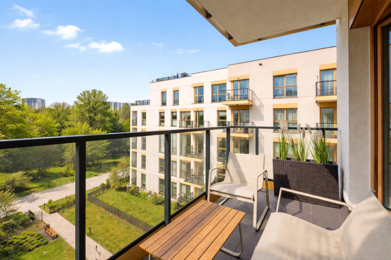 Balcony, PORTO 46 - Letnica Sea&City Gdańsk, Gdańsk City