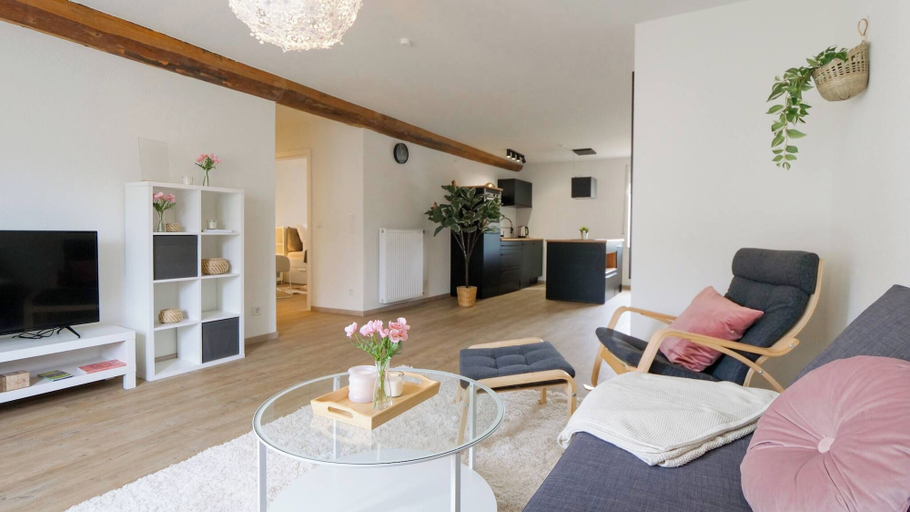Living room, Cozy 2-bedroom Apartment With Mosel Views in Traben-trarbach, Bernkastel-Wittlich