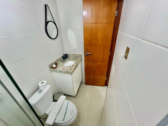 Bathroom 3, Mar Bello Plaza, Cabedelo