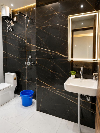 Bathroom 4, Hotel Virat palace Khatoo, Sikar
