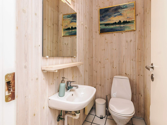 Bathroom 3, 4 Star Holiday Home in Otterup, Nordfyns