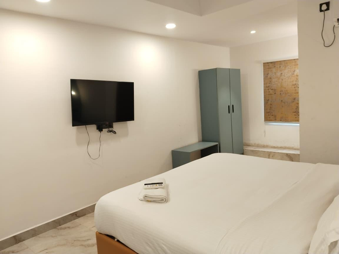 Bedroom 2, Hotel Spring Stays Near US Consulate, Hyderabad