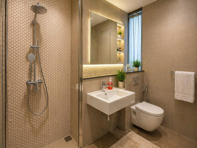 Bathroom 4, Lucentia Residence Bukit Bintang LalaportBBCC By VELLORA, Kuala Lumpur