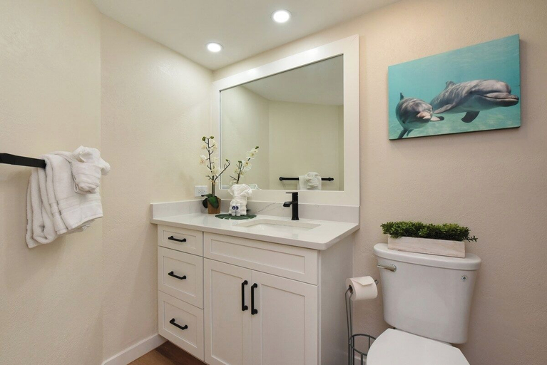 Bathroom 3, Remodeled Oceanfront 2BR AC Pool - Kaanapali Shores 404, Maui