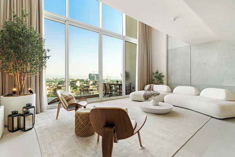 Living area 3, Silkhaus Azure, Abu Dhabi City