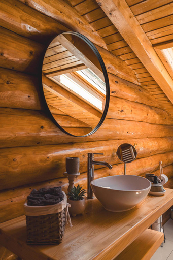 Bathroom 2, Holzhaus, Sadu