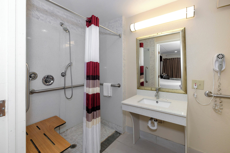 Bathroom 5, Red Roof Inn Tallahassee - University, Leon