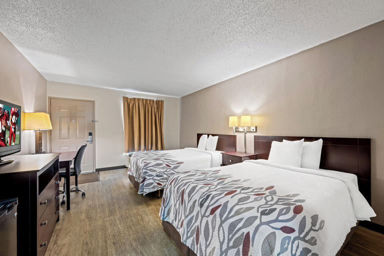 Bedroom 2, Red Roof Inn Abingdon, Washington