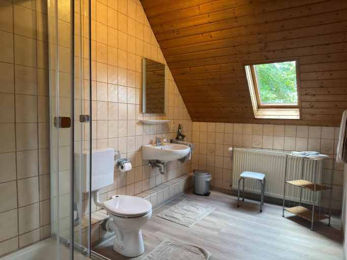 Bathroom 3, Landhaus nahe Sababurg Schloss, Kassel