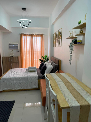 Bedroom 2, Studio Condo Staycation I The Courtyard at Scala I Taguig City, Taguig